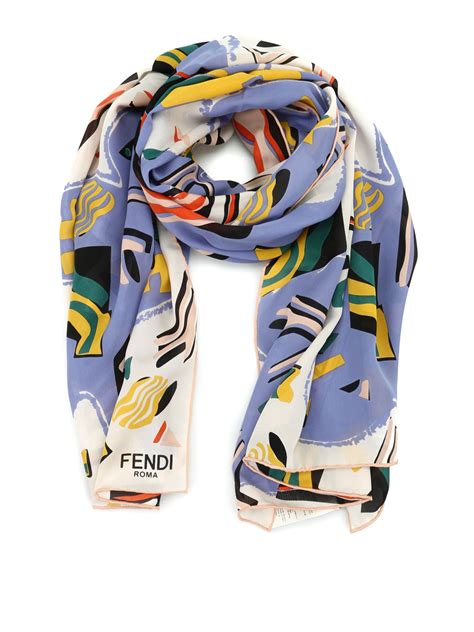 fake fendi silk scarf|fendi acrylic scarf.